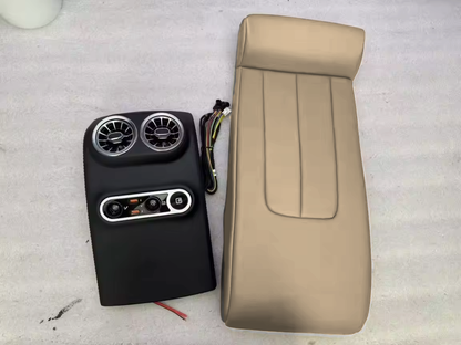 Rear Center Console Delete Kit — Cushion + Vent Panel for 2012–2018 Mercedes-Benz CLS (W218)