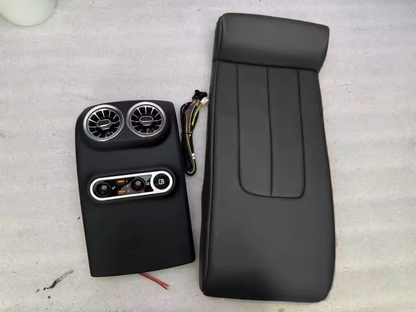 Rear Center Console Delete Kit — Cushion + Vent Panel for 2012–2018 Mercedes-Benz CLS (W218)