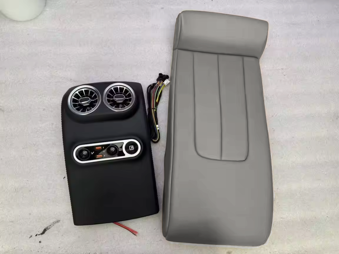 Rear Center Console Delete Kit — Cushion + Vent Panel for 2012–2018 Mercedes-Benz CLS (W218)