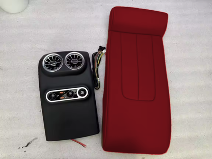 Rear Center Console Delete Kit — Cushion + Vent Panel for 2012–2018 Mercedes-Benz CLS (W218)