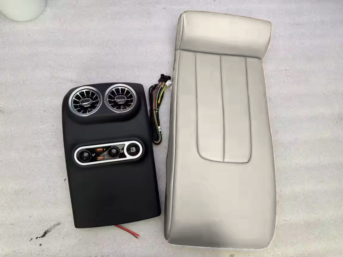 Rear Center Console Delete Kit — Cushion + Vent Panel for 2012–2018 Mercedes-Benz CLS (W218)
