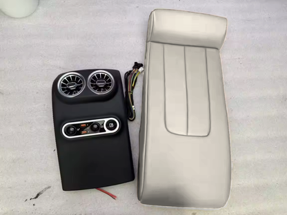 Rear Center Console Delete Kit — Cushion + Vent Panel for 2012–2018 Mercedes-Benz CLS (W218)