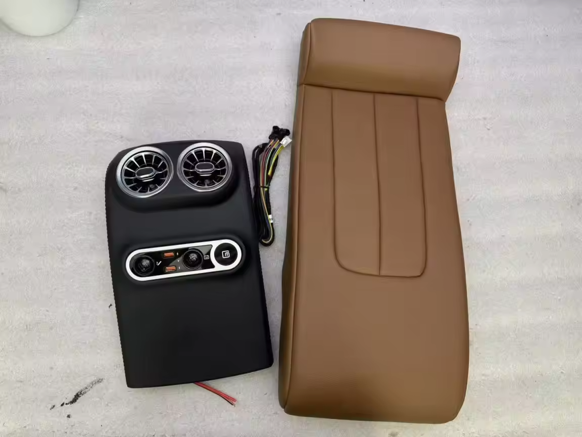 Rear Center Console Delete Kit — Cushion + Vent Panel for 2012–2018 Mercedes-Benz CLS (W218)