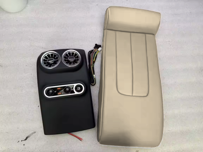 Rear Center Console Delete Kit — Cushion + Vent Panel for 2012–2018 Mercedes-Benz CLS (W218)